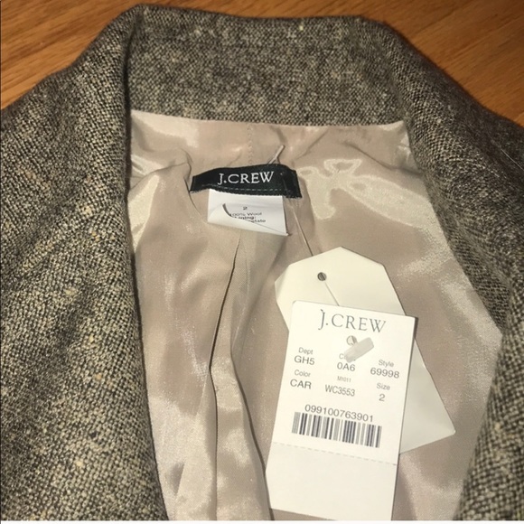 NWT J Crew Blazer - Picture 3 of 3